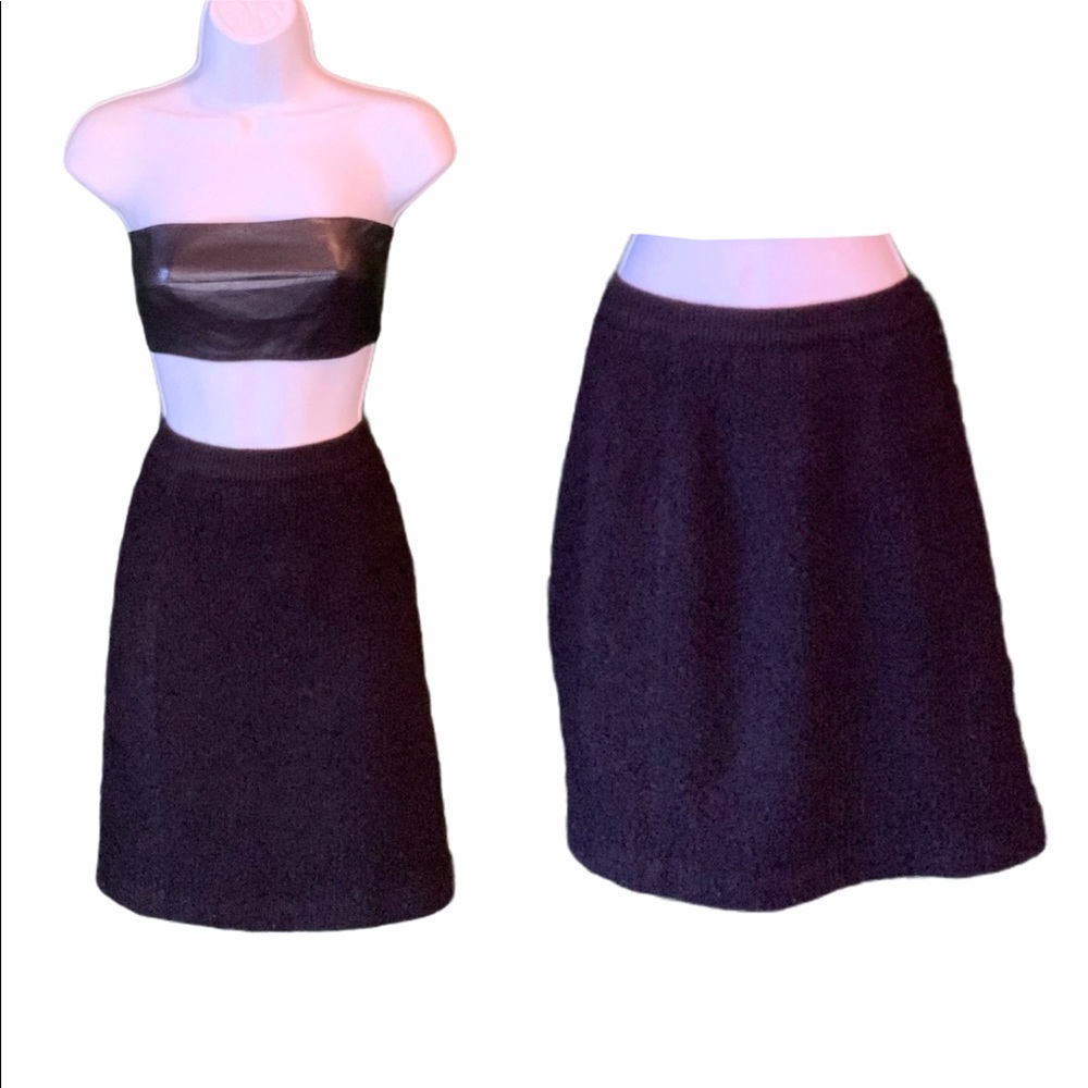 Beautiful NWOT Black Boucle Size Small
